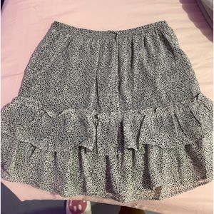 sienna sky leopard skirt